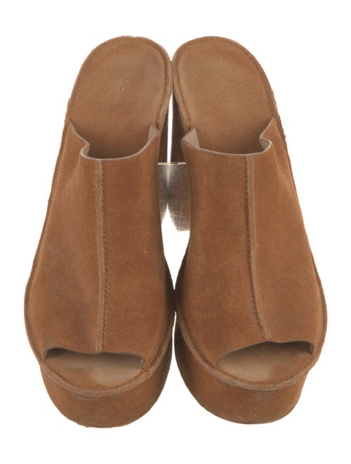Michael Kors Collection Suede Mules
