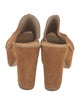 Michael Kors Collection Suede Mules