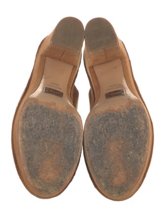 Michael Kors Collection Suede Mules