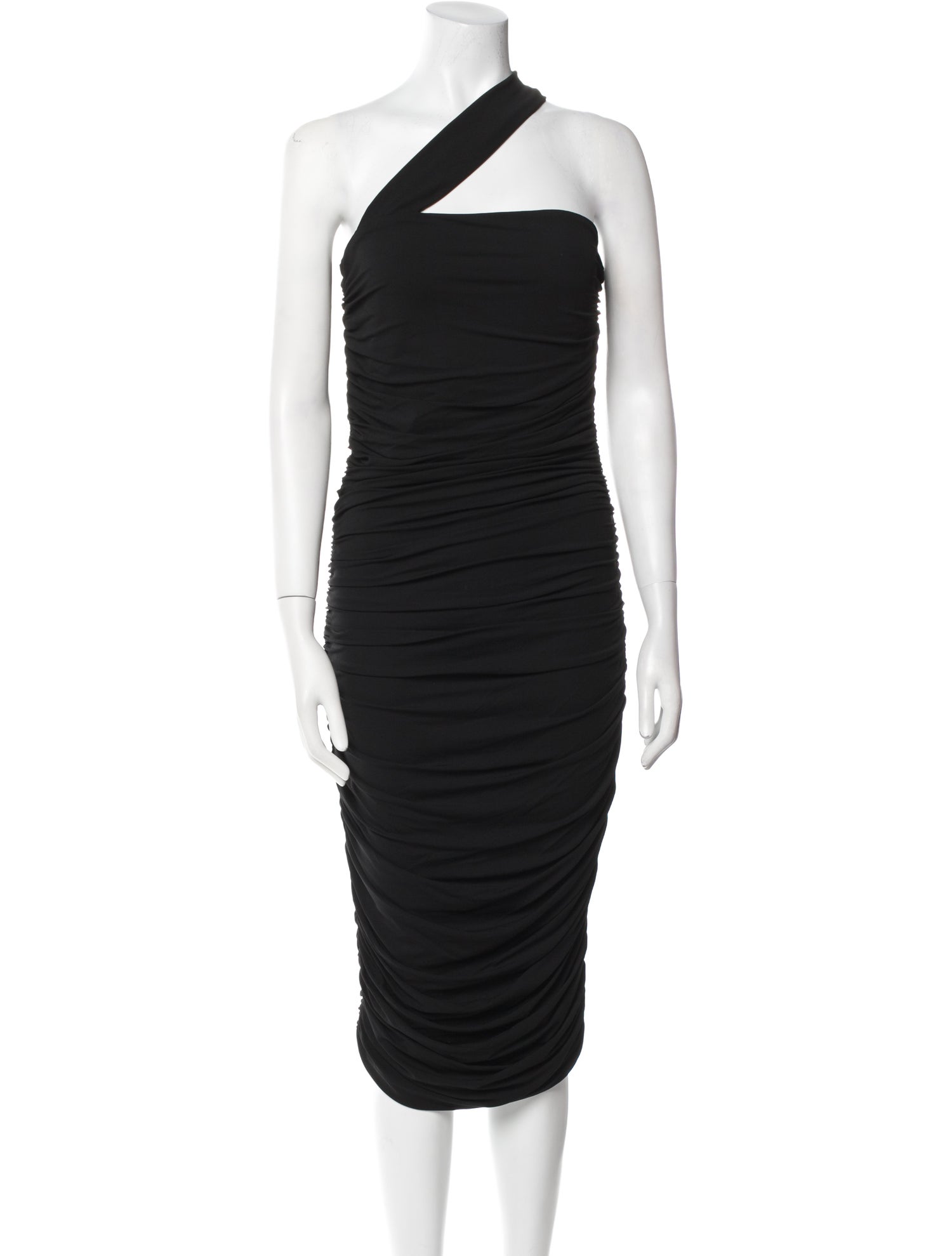 Michael Kors Collection One-Shoulder Long Dress