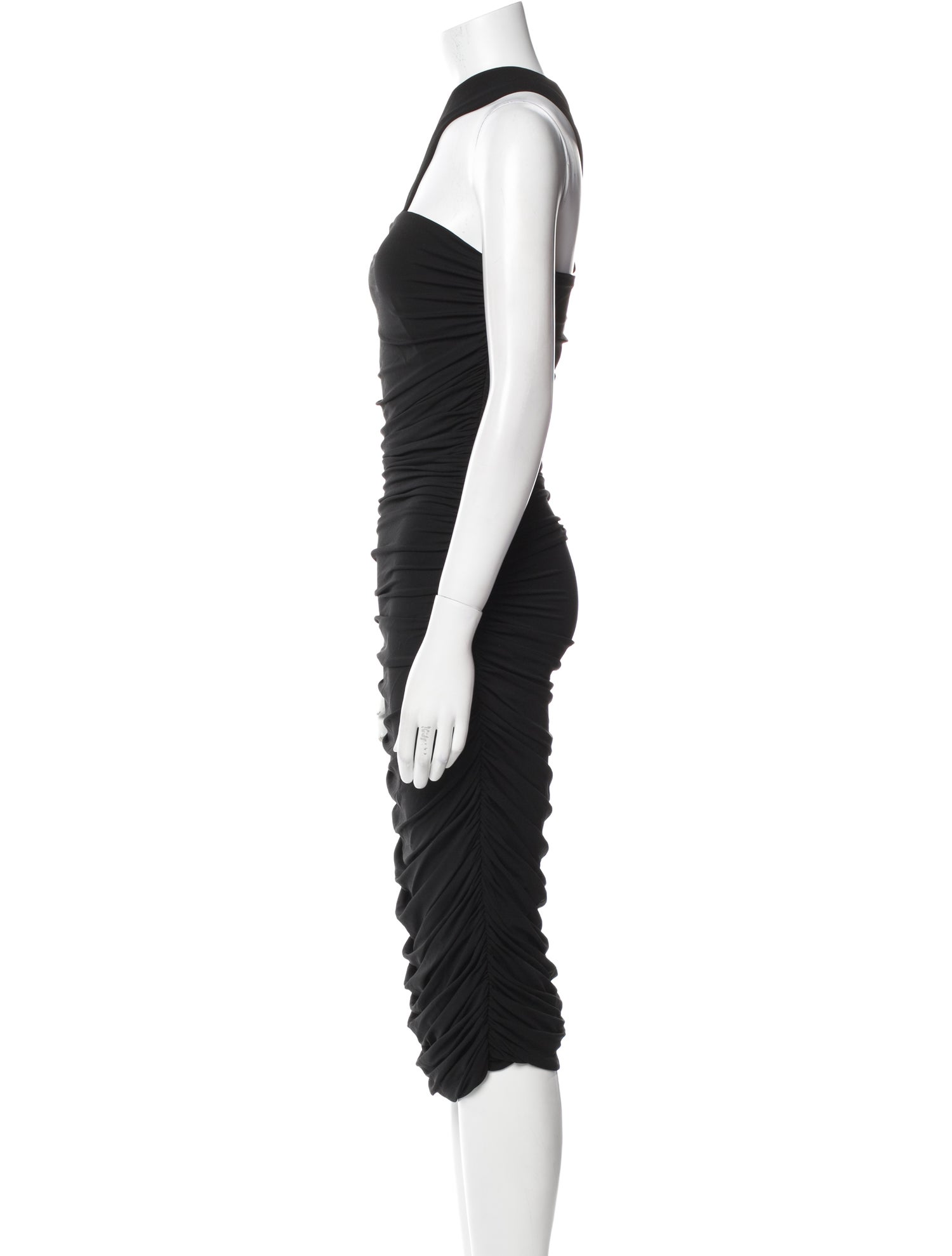 Michael Kors Collection One-Shoulder Long Dress