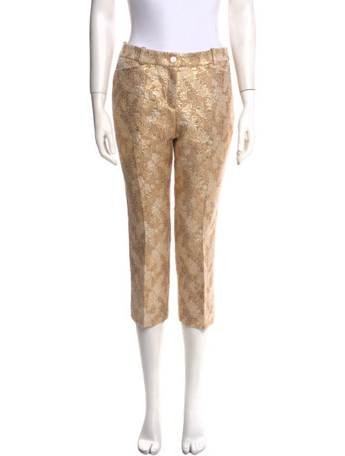 Michael Kors Collection Wool Straight Leg Pants
