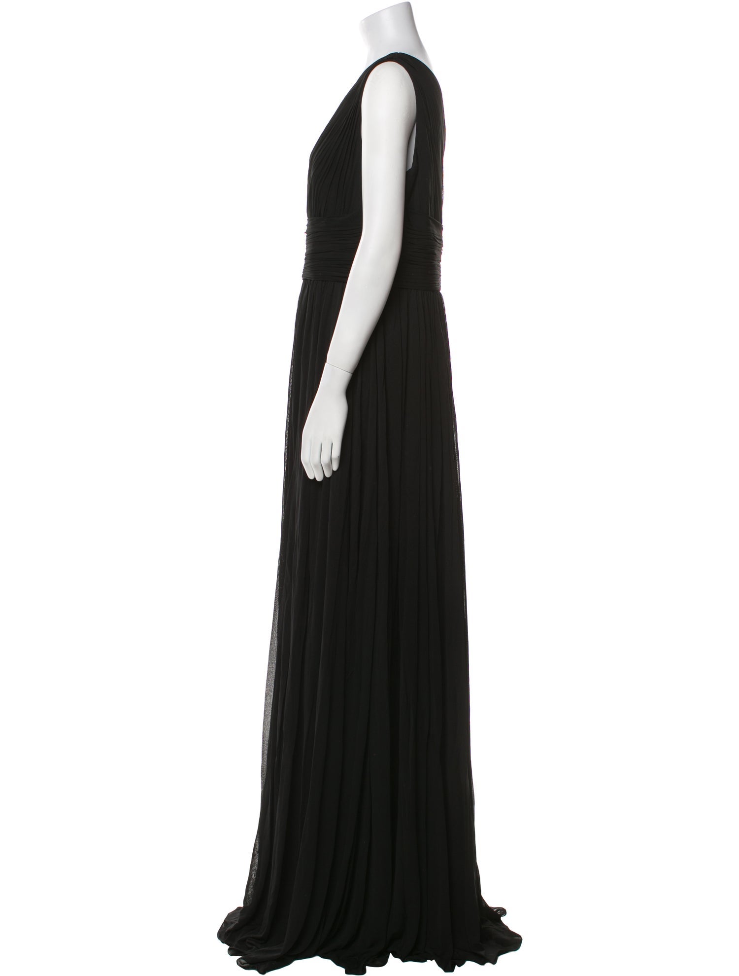 Michael Kors Collection One-Shoulder Long Dress