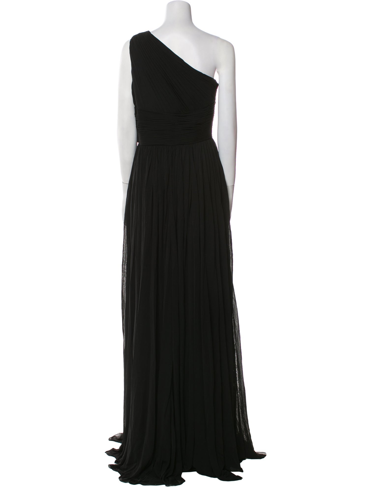 Michael Kors Collection One-Shoulder Long Dress