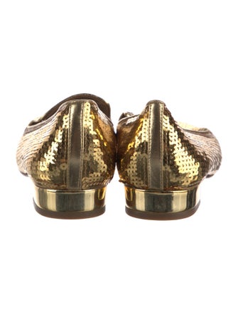 Michael Kors Collection Sequins Loafers
