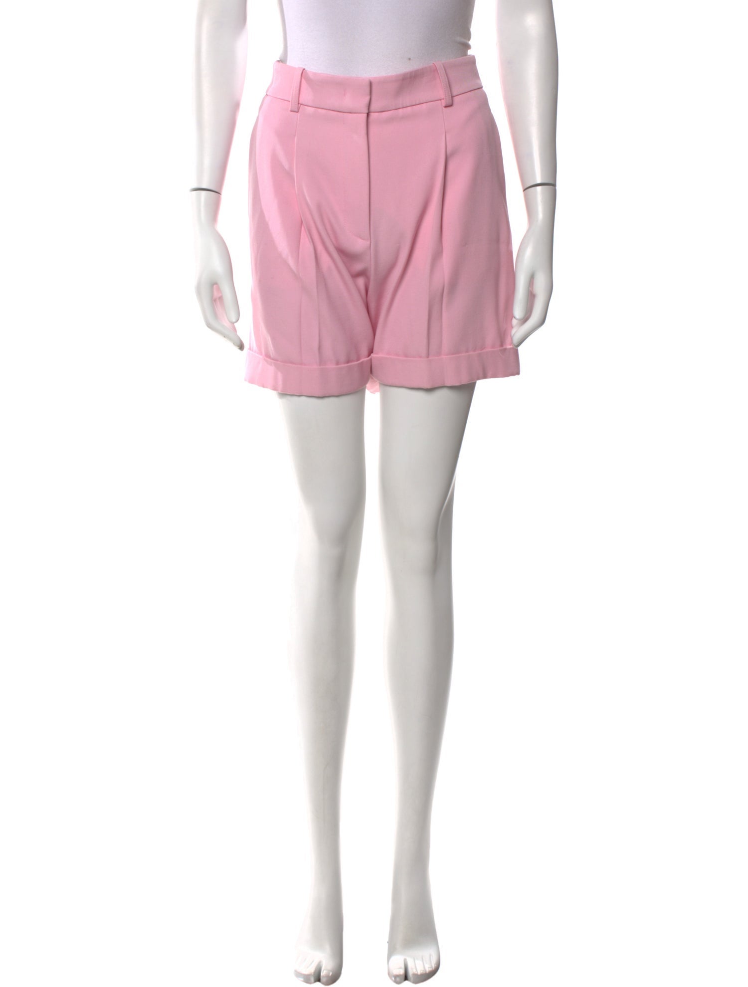 Michael Kors Collection Virgin Wool Mini Shorts