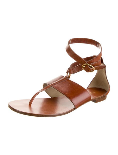 Michael Kors Collection Leather Gladiator Sandals