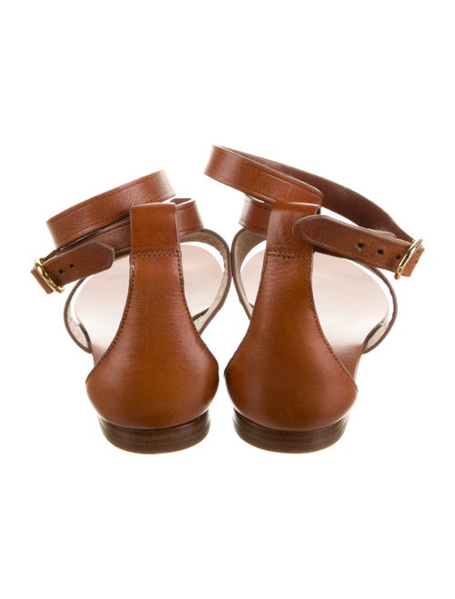 Michael Kors Collection Leather Gladiator Sandals