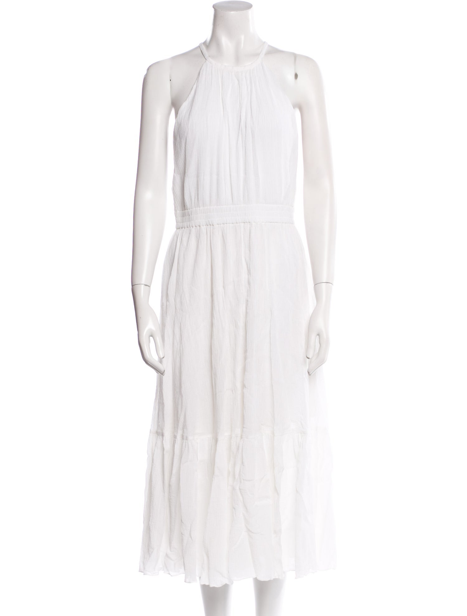 Michael Kors Collection Crew Neck Long Dress