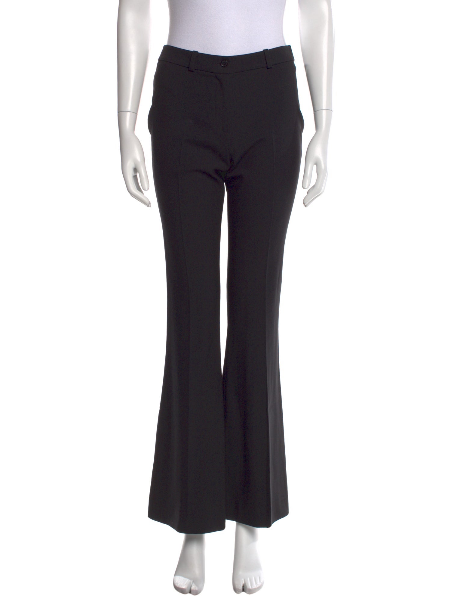 Michael Kors Collection Virgin Wool Wide Leg Pants