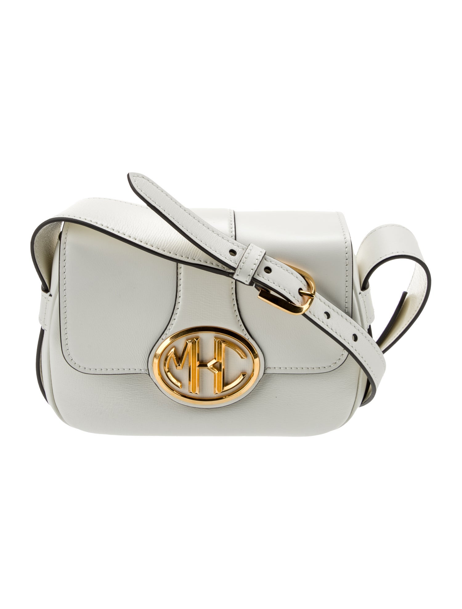 Michael Kors Collection Leather Messenger Bag