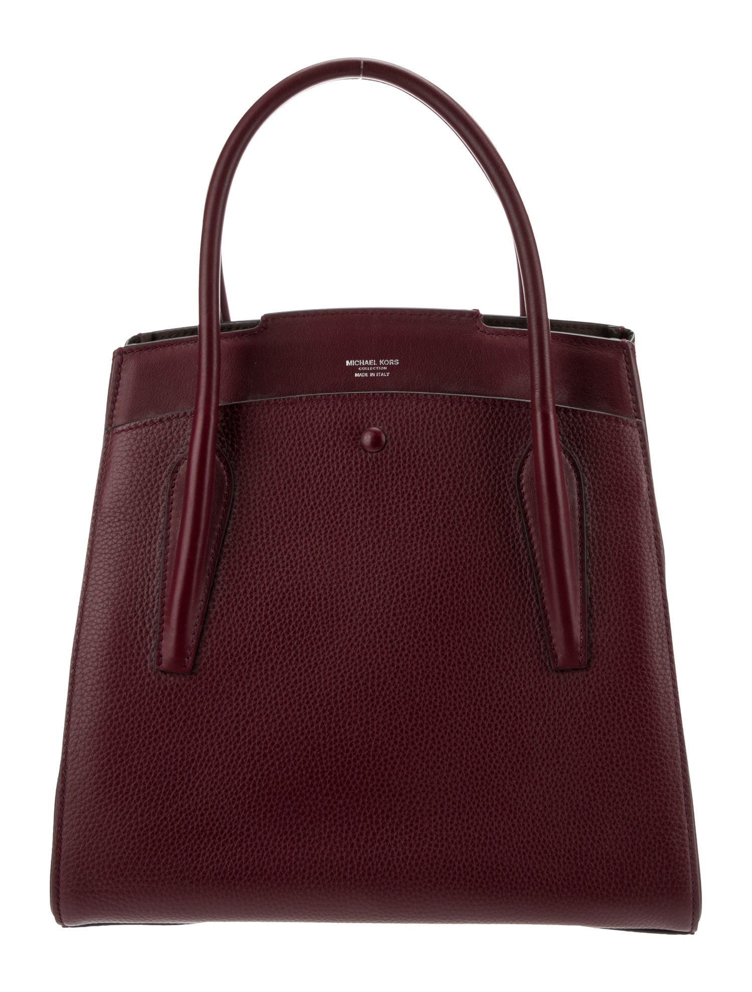 Michael Kors Collection Leather Top Handle Bag