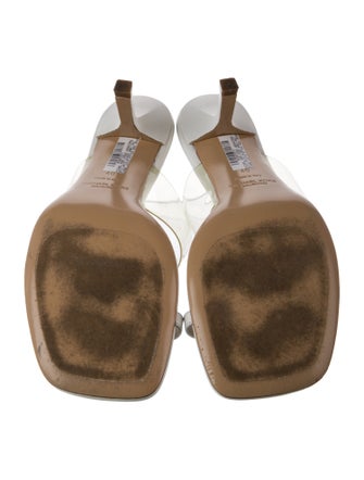 Michael Kors Collection Leather Slides