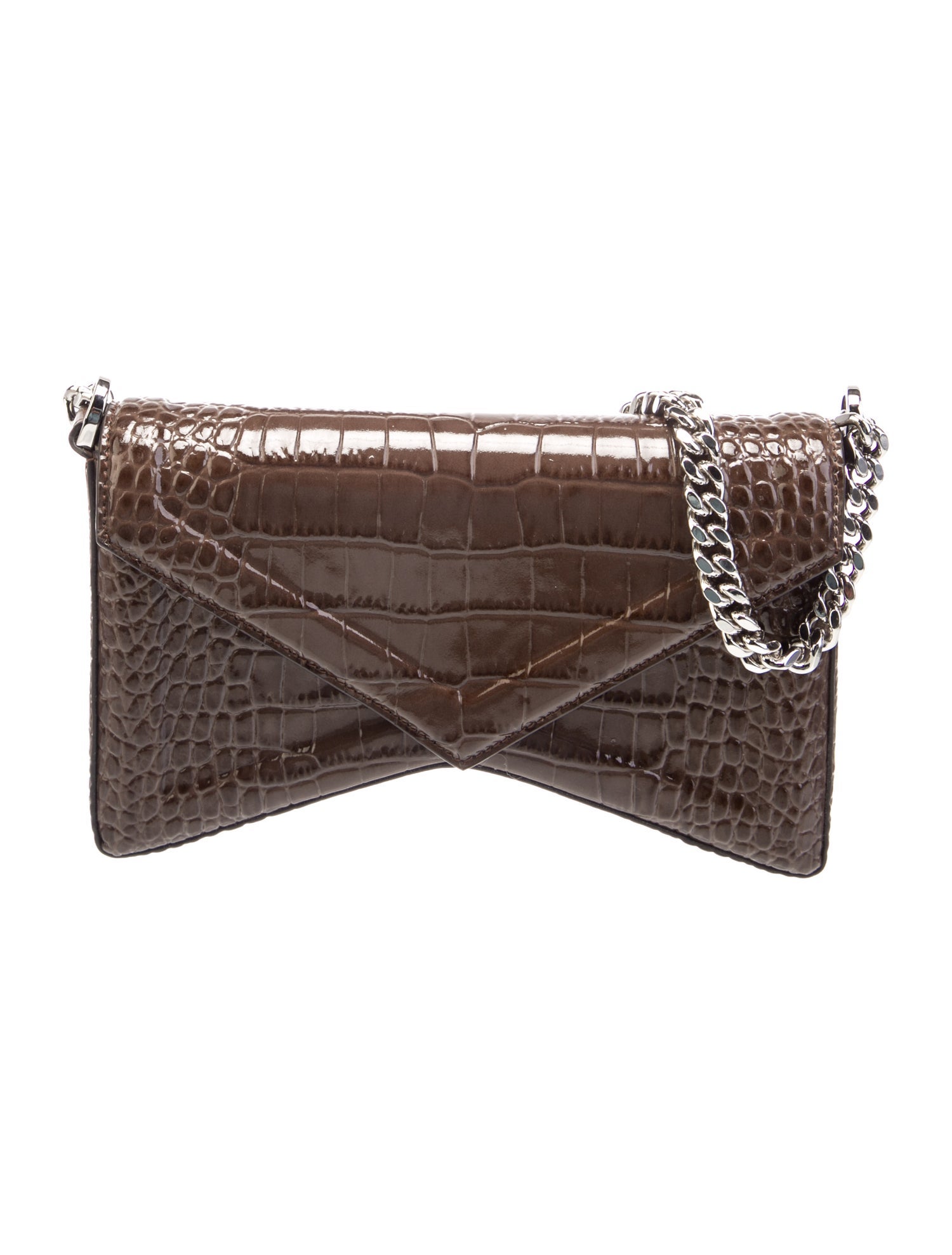 Michael Kors Collection Crocodile Shoulder Bag