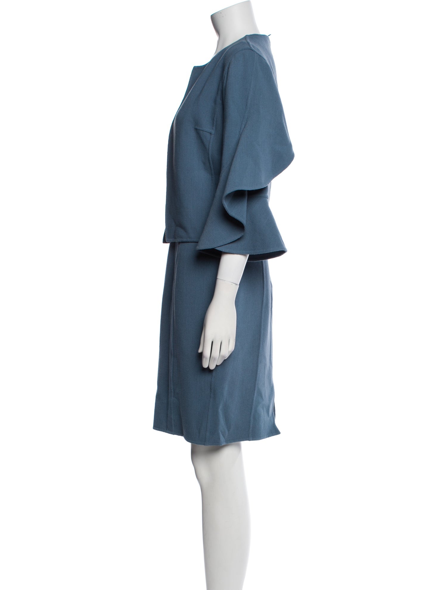 Michael Kors Collection Virgin Wool Dress Set