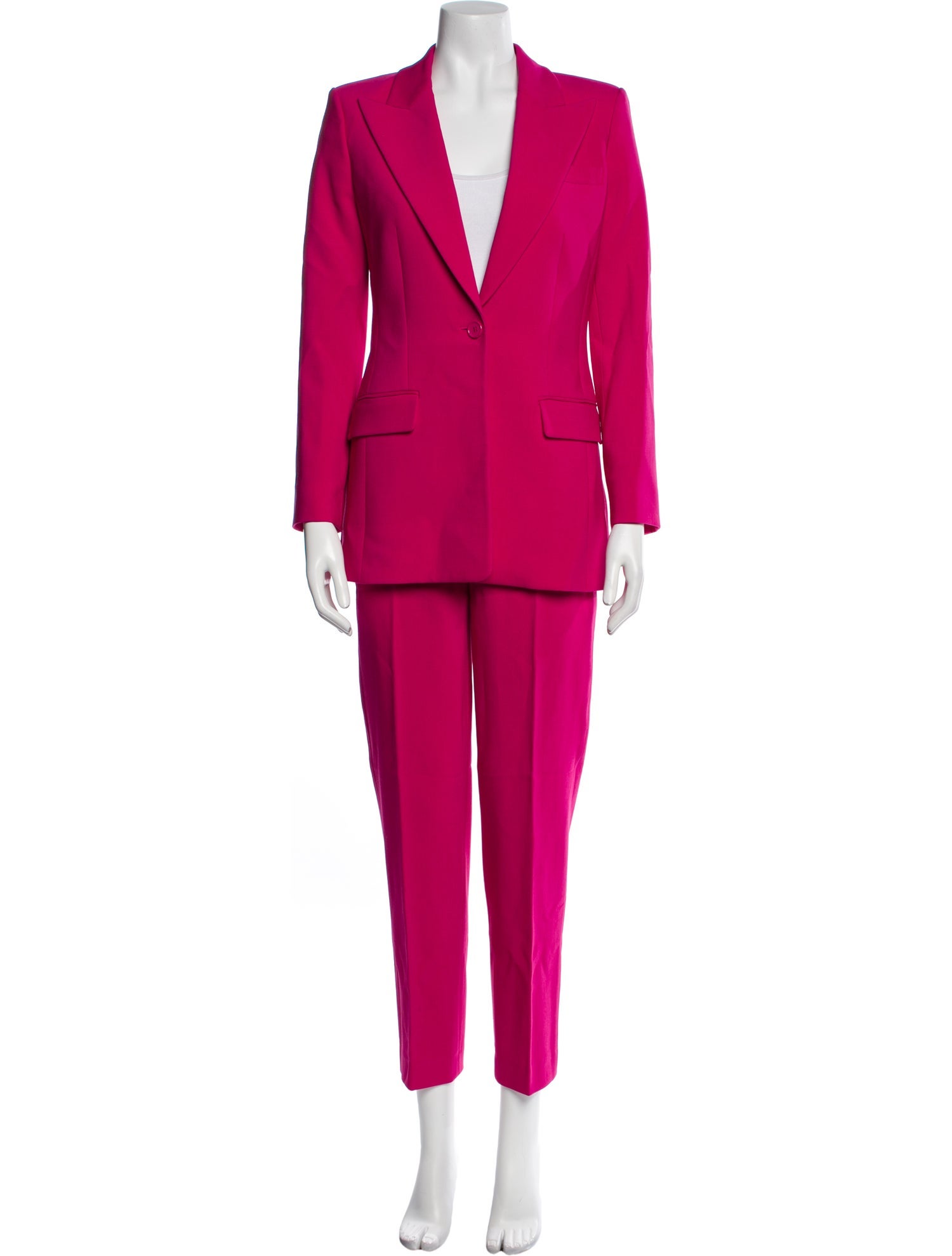 Michael Kors Collection Virgin Wool Pantsuit