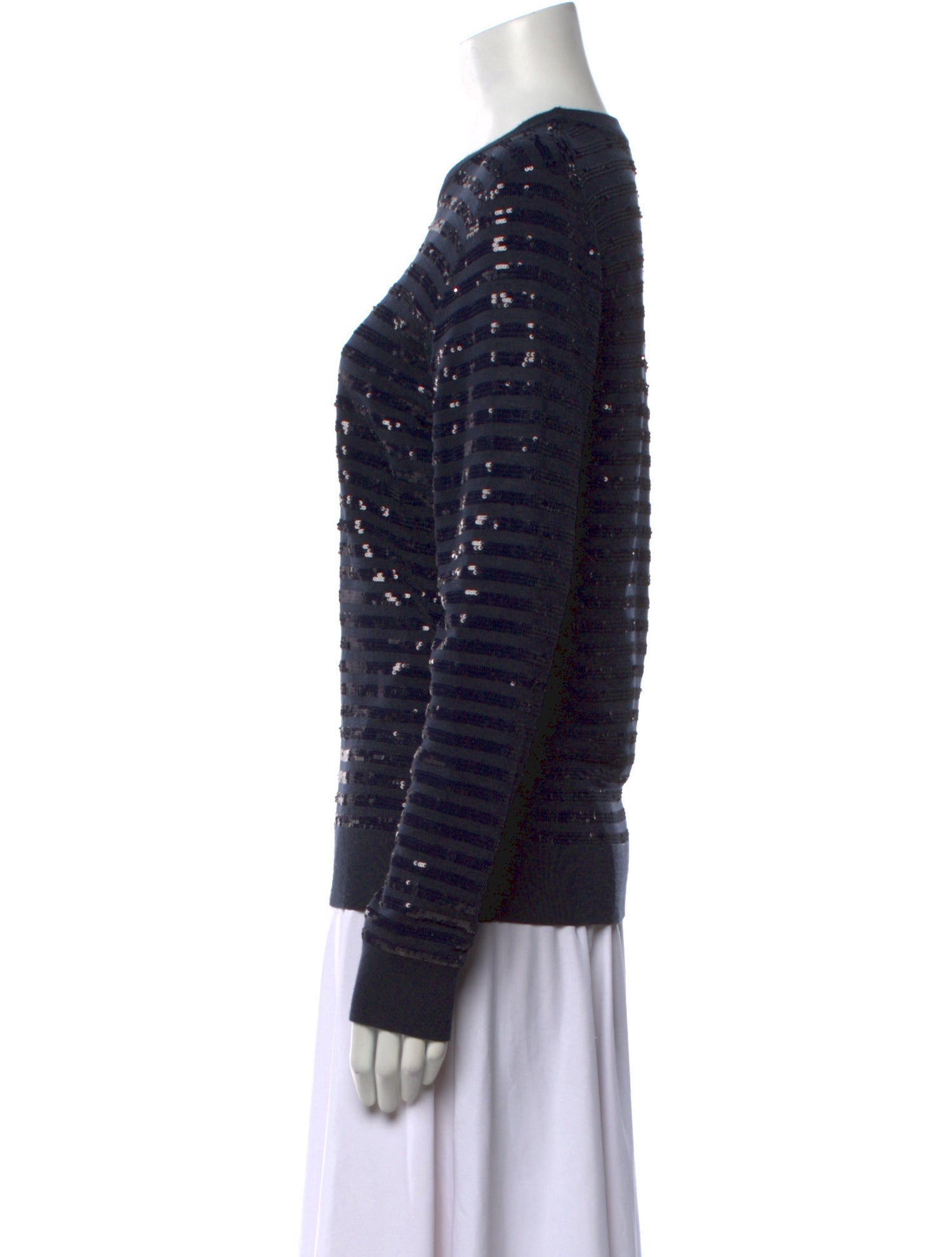 Michael Kors Collection Merino Wool Crew Neck Sweater