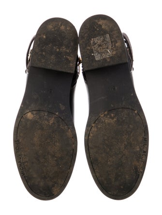 Michael Michael Kors Leather Combat Boots