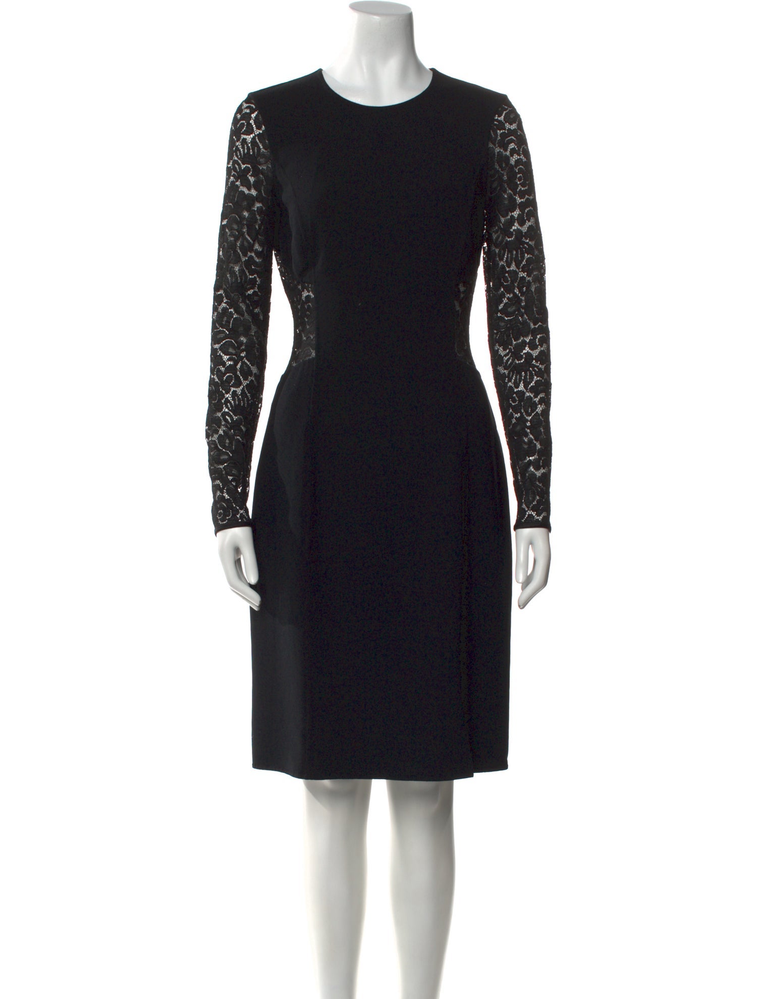 Michael Kors Collection Virgin Wool Knee-Length Dress