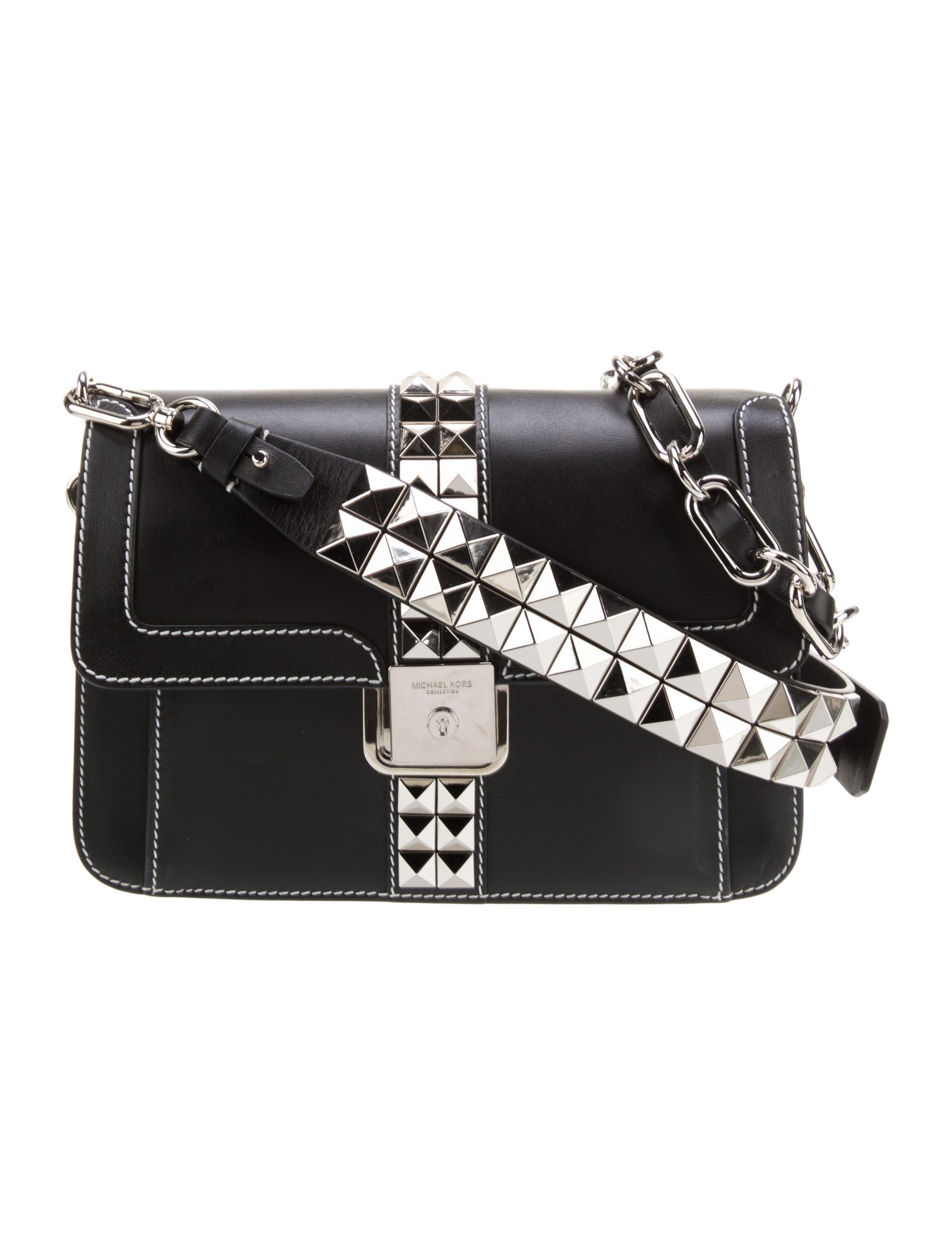 Michael Kors Collection Leather Crossbody Bag