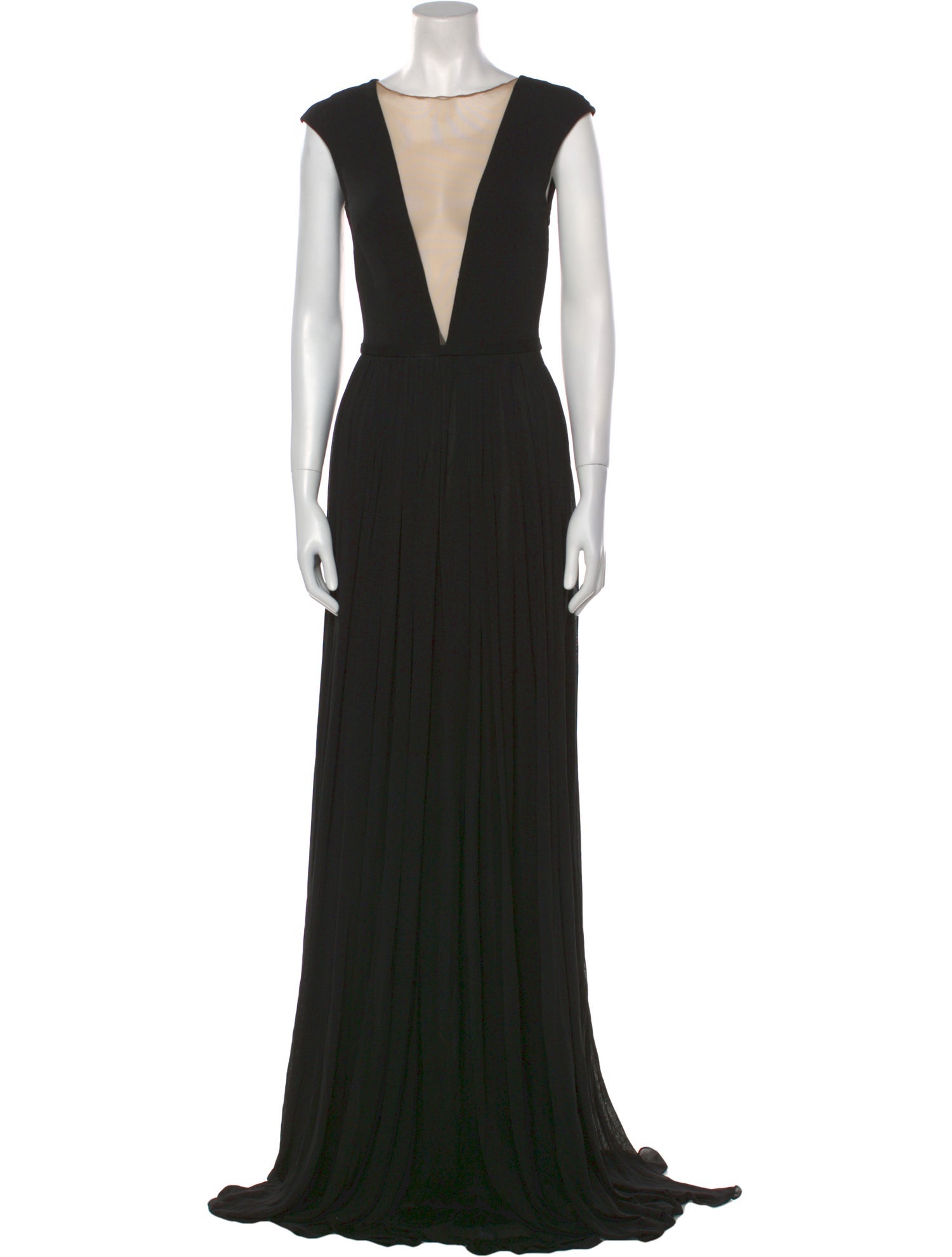 Michael Kors Collection Crew Neck Long Dress