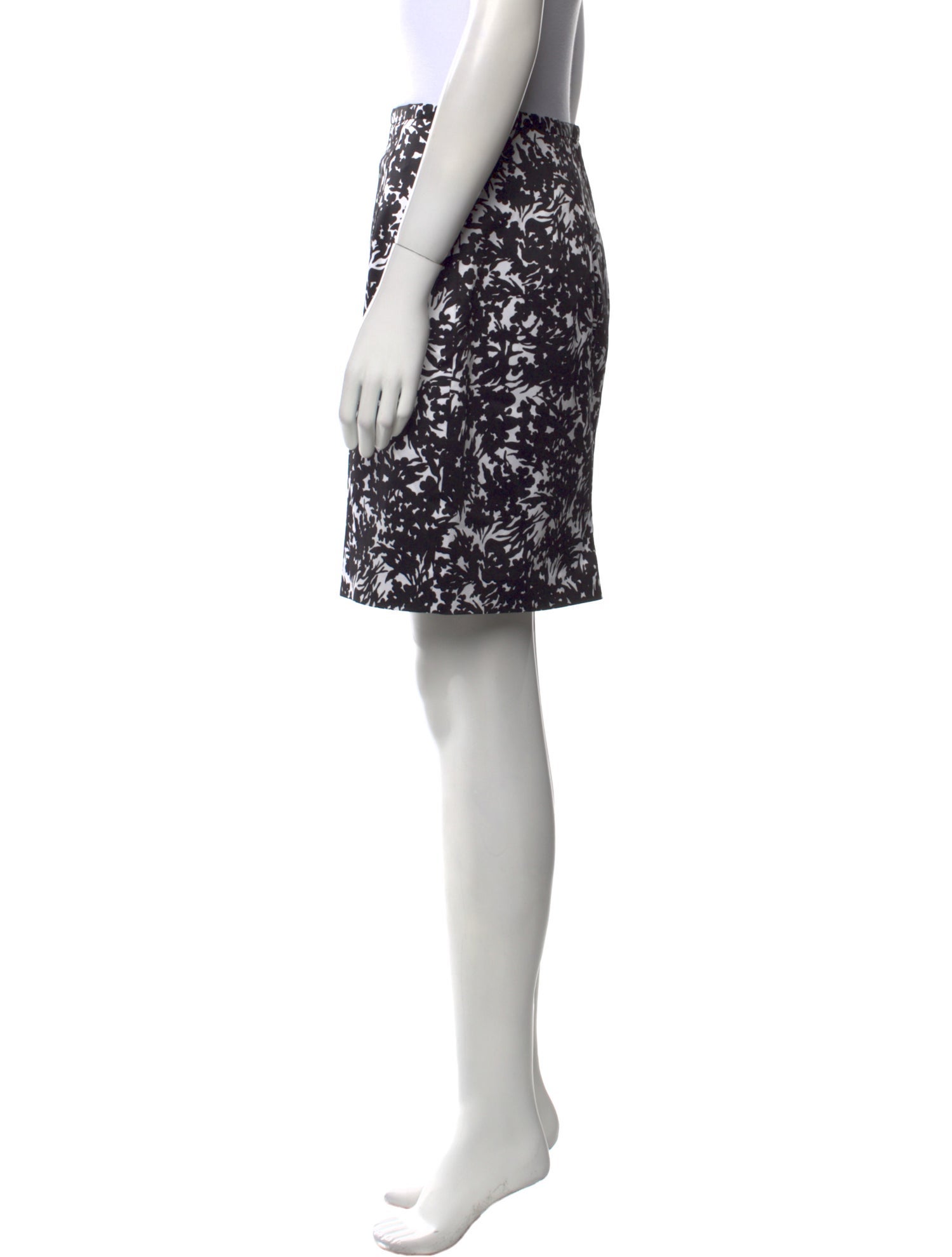 Michael Kors Collection Printed Mini Skirt