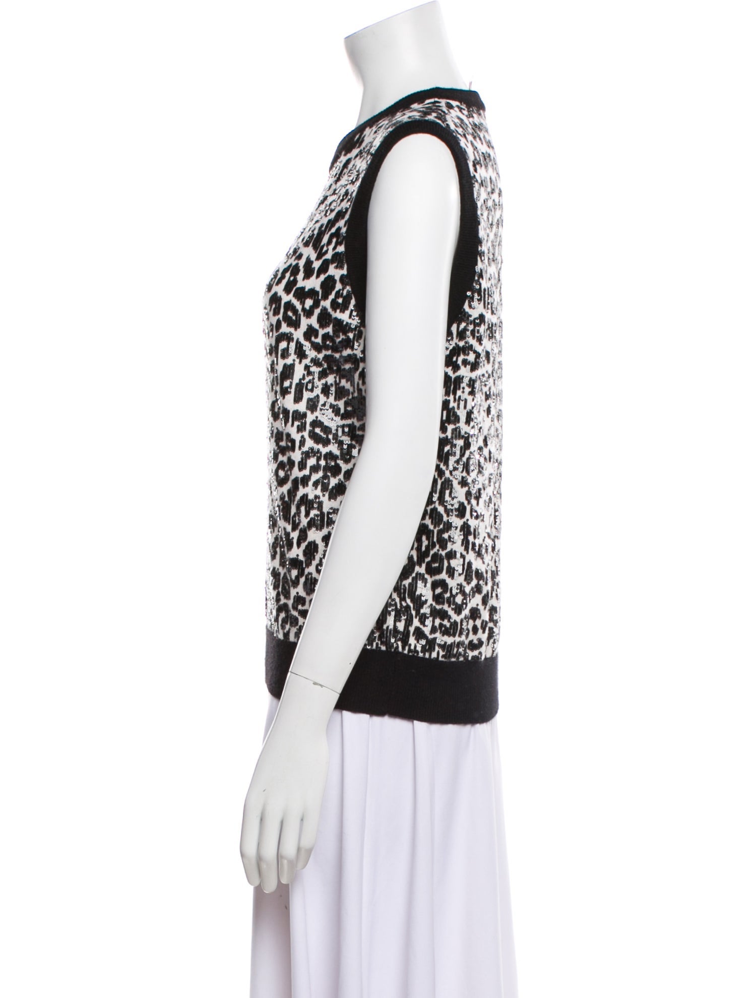 Michael Kors Collection Cashmere Crew Neck Top