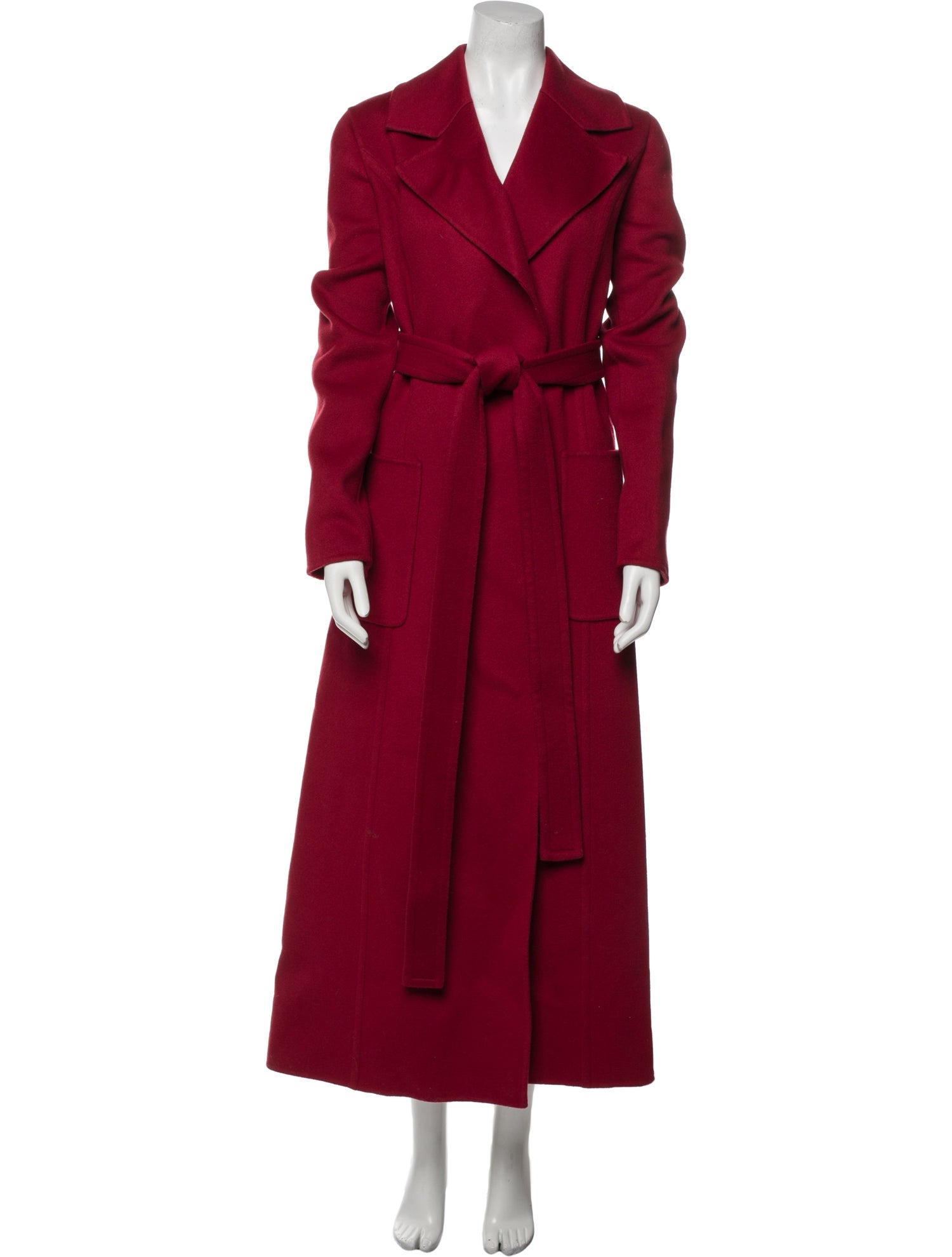 Michael Kors Collection Virgin Wool Trench Coat