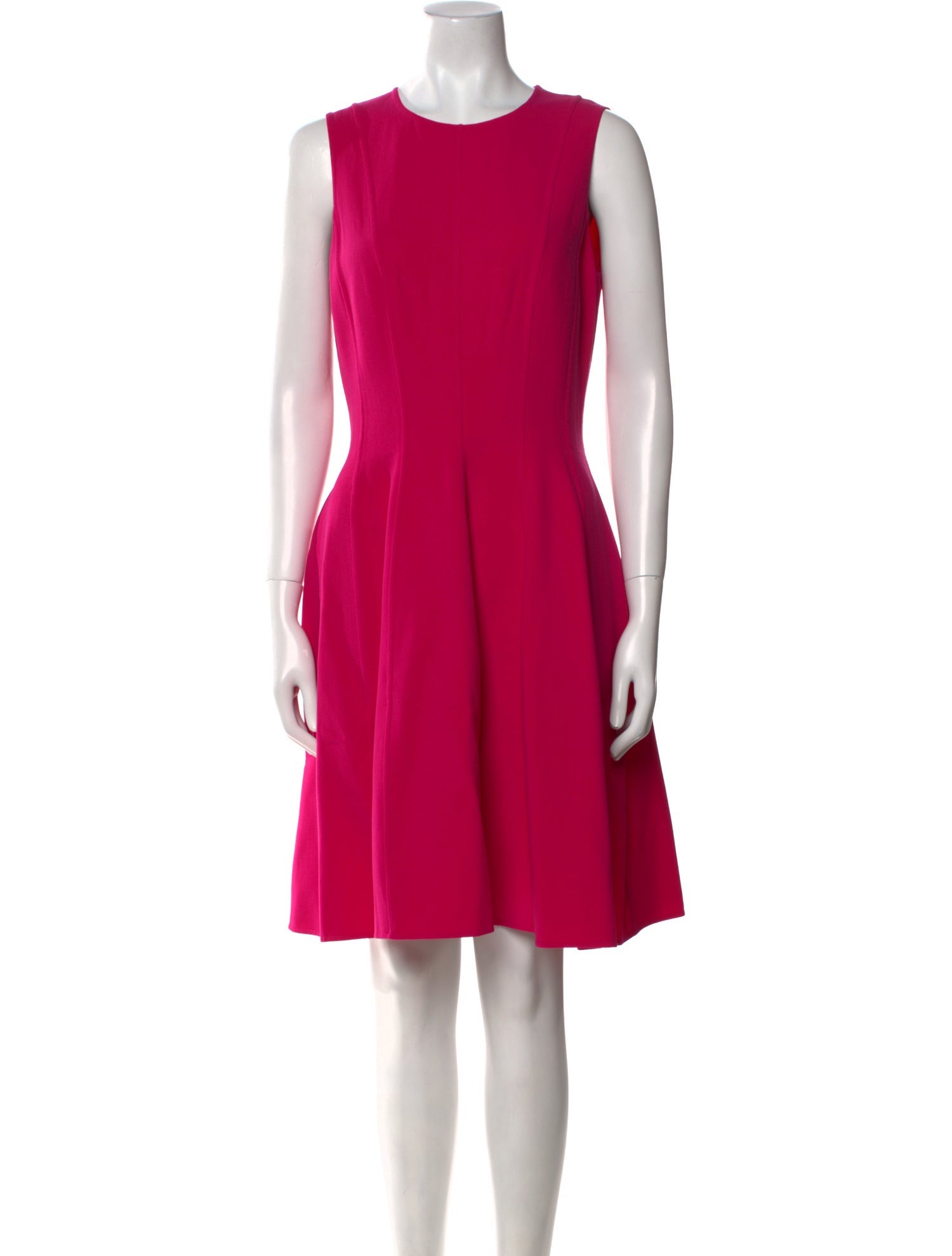 Michael Kors Collection Virgin Wool Knee-Length Dress