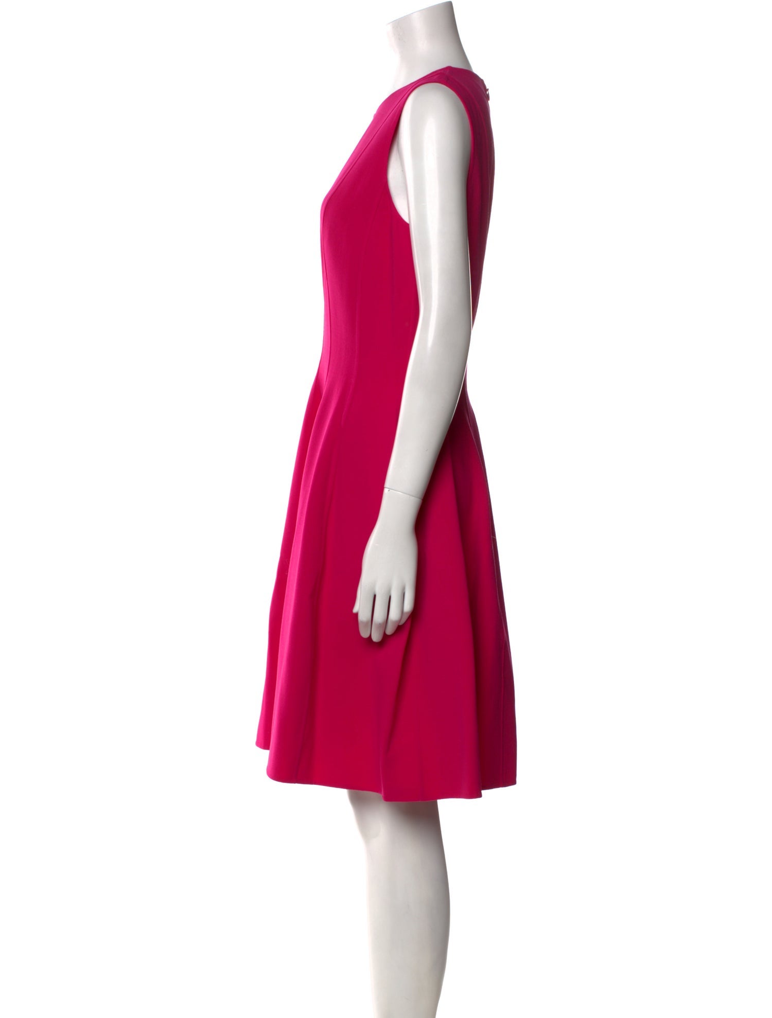 Michael Kors Collection Virgin Wool Knee-Length Dress