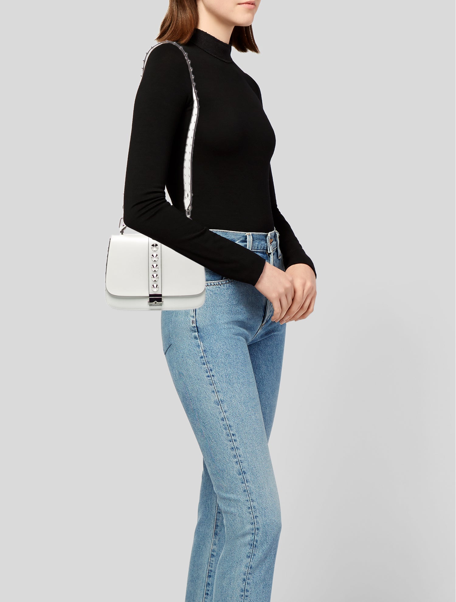 Michael Kors Collection Leather Shoulder Bag