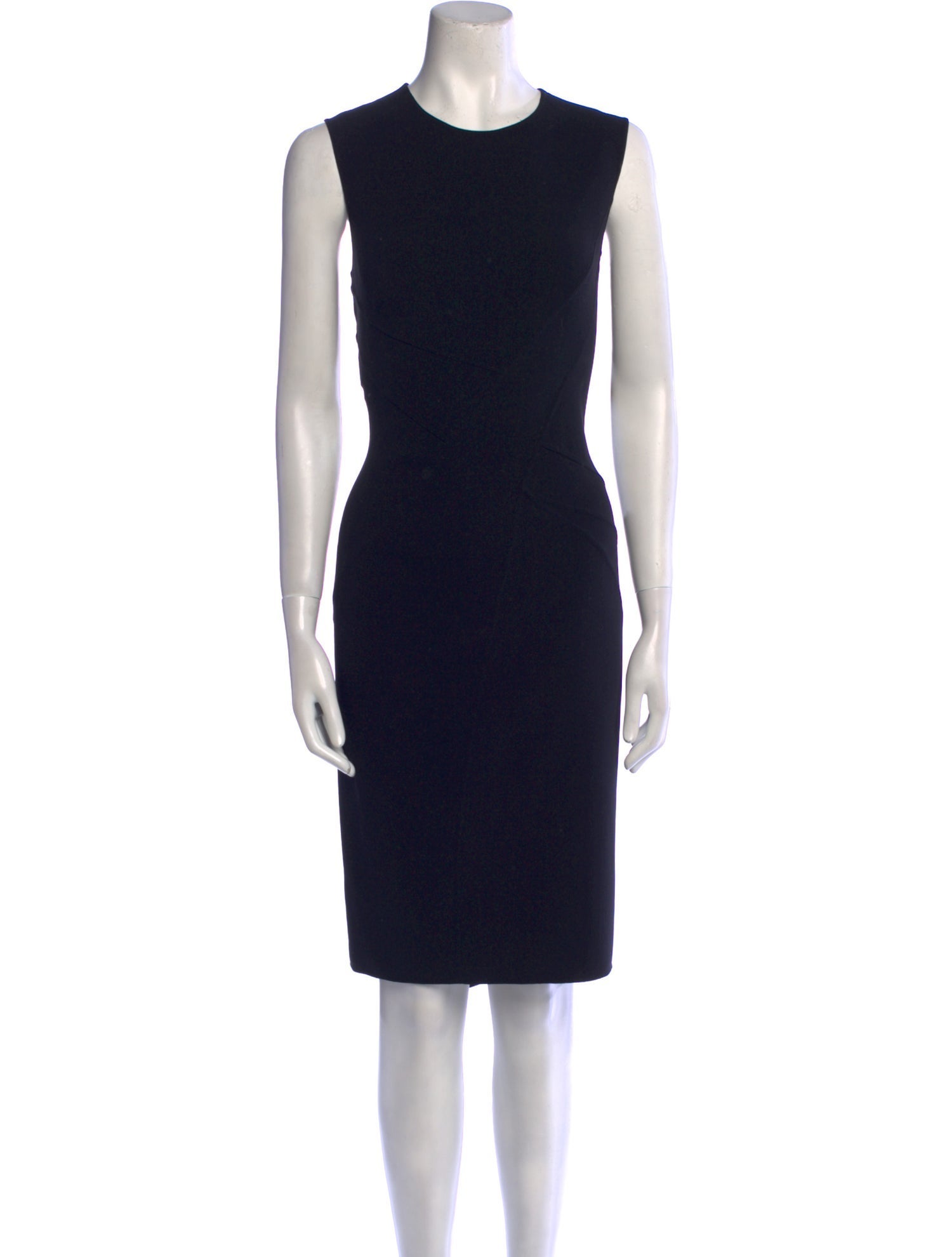 Michael Kors Collection Virgin Wool Knee-Length Dress