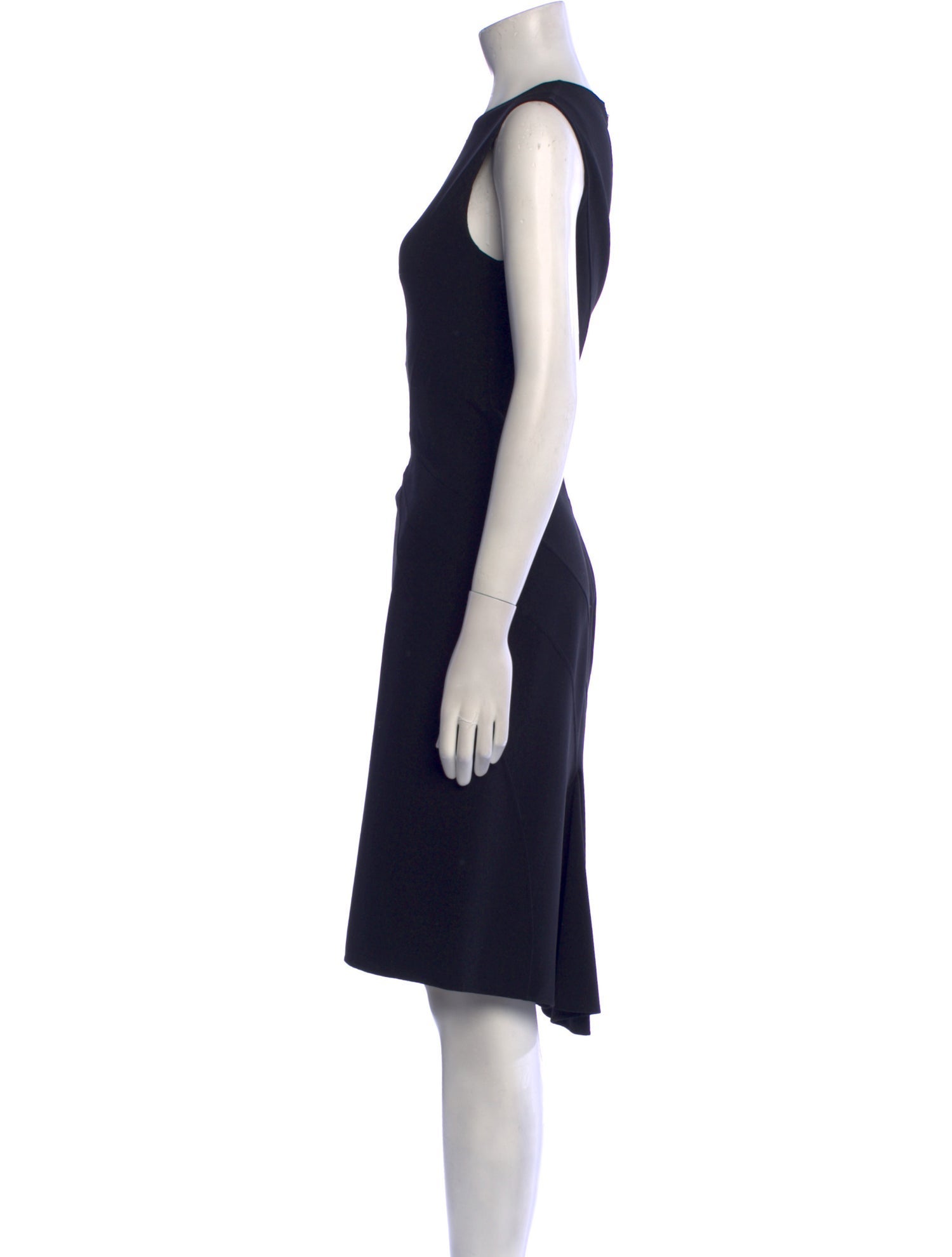 Michael Kors Collection Virgin Wool Knee-Length Dress