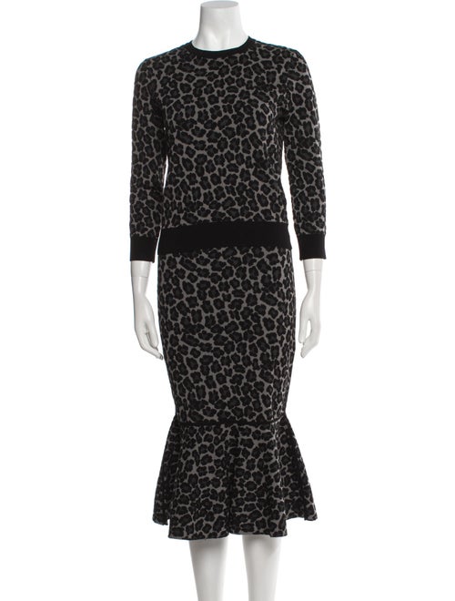 Michael Kors Collection Printed Skirt Set
