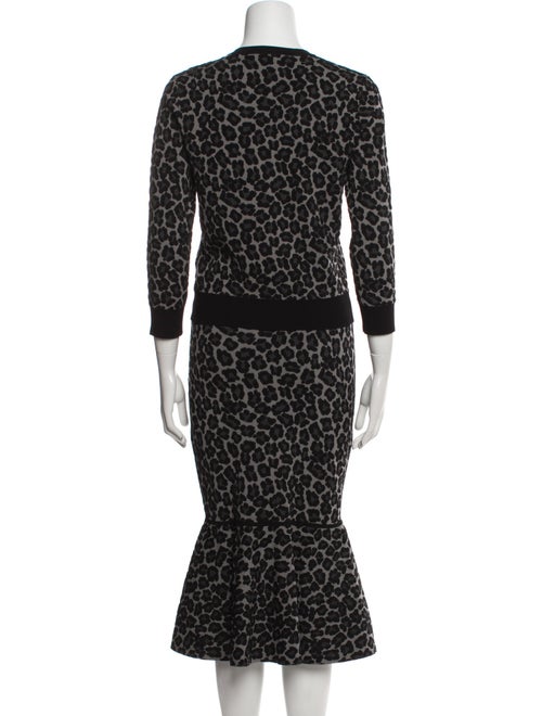 Michael Kors Collection Printed Skirt Set