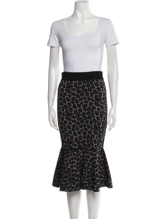 Michael Kors Collection Printed Skirt Set