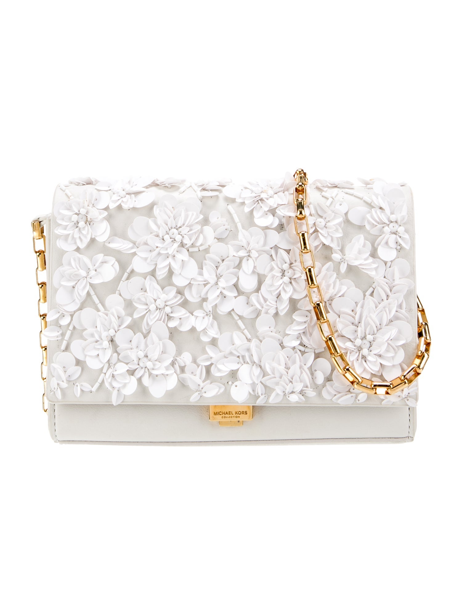 Michael Kors Collection Leather Minaudière