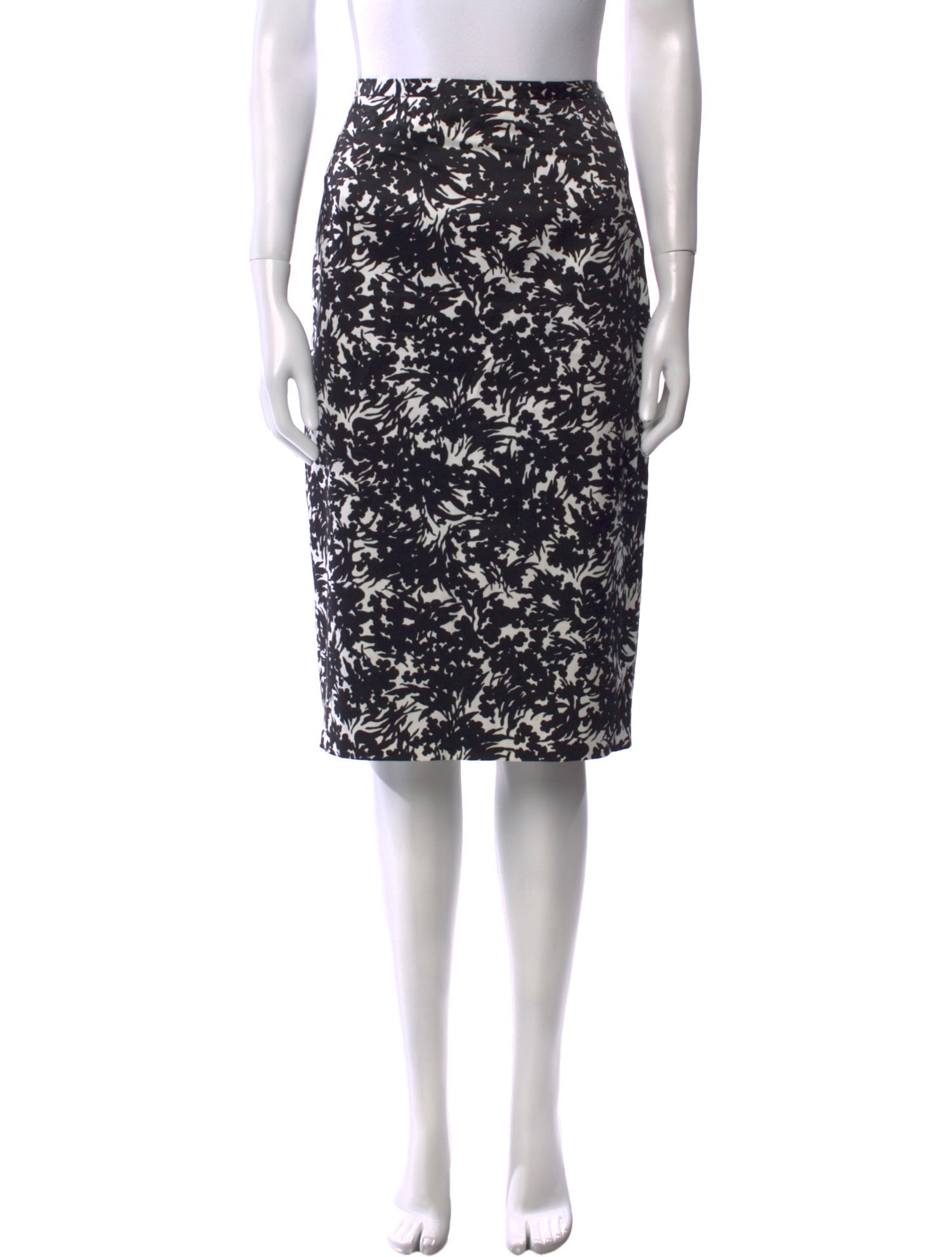 Michael Kors Collection Printed Knee-Length Skirt