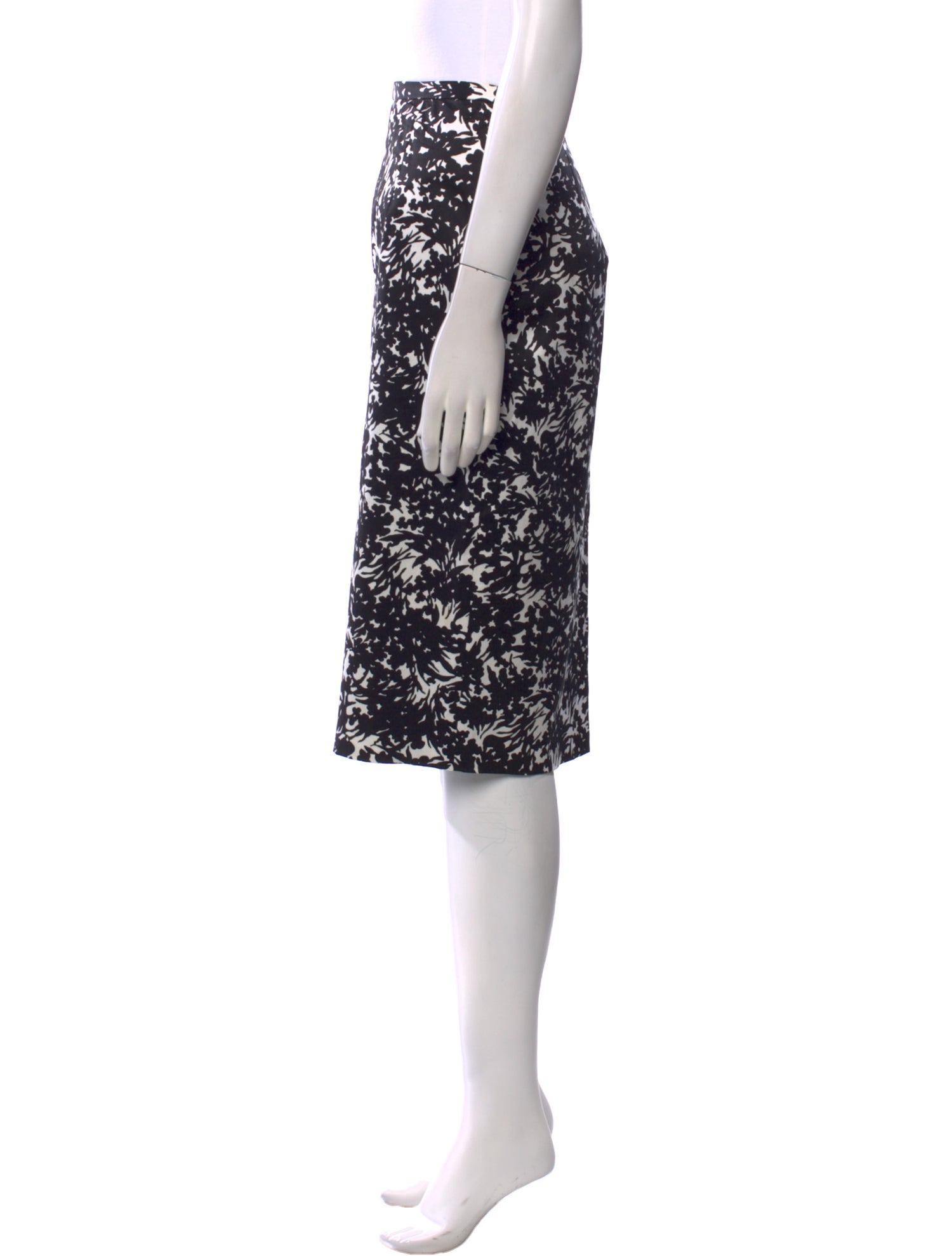 Michael Kors Collection Printed Knee-Length Skirt