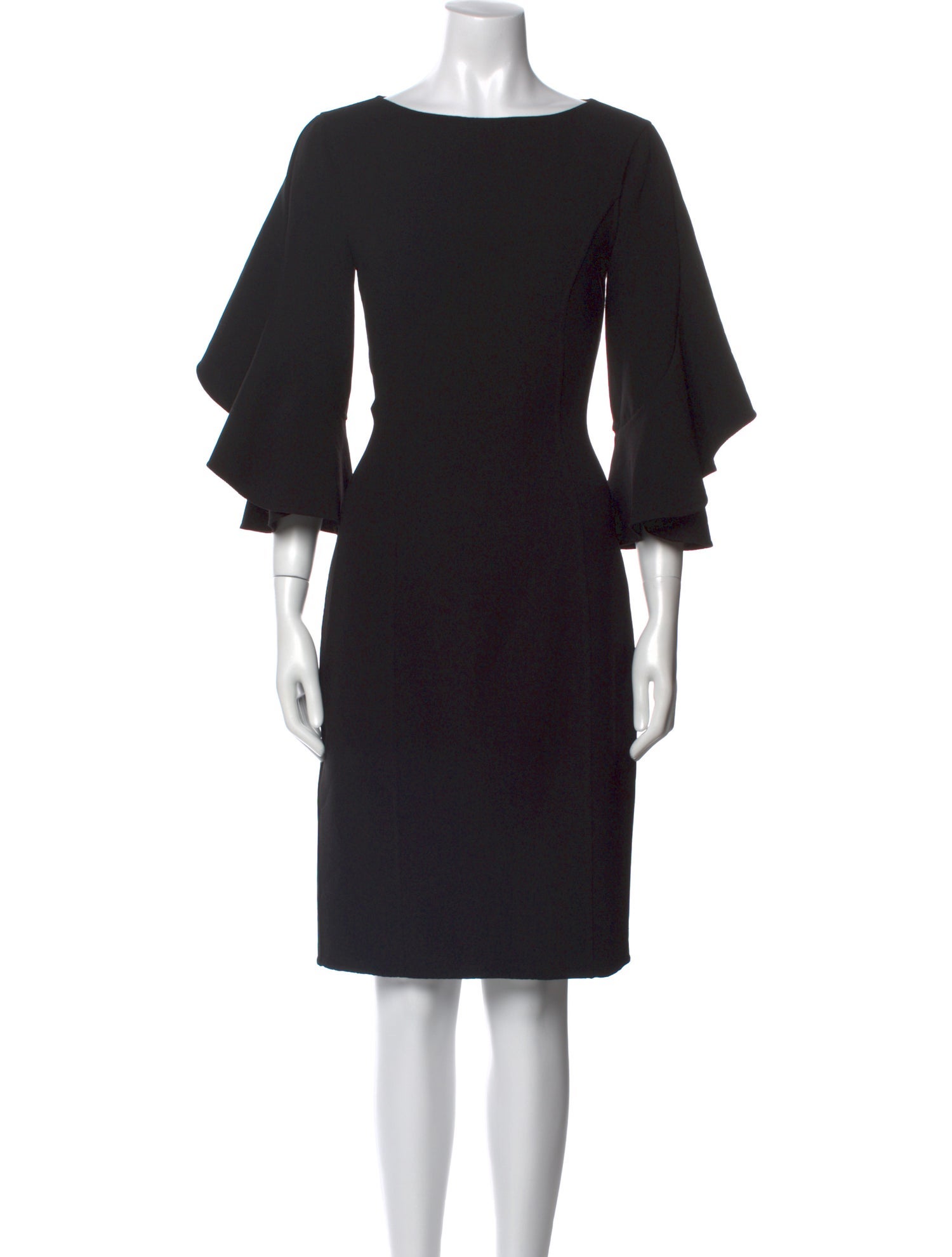 Michael Kors Collection Virgin Wool Knee-Length Dress