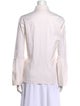 Michael Kors Collection Long Sleeve Button-Up Top