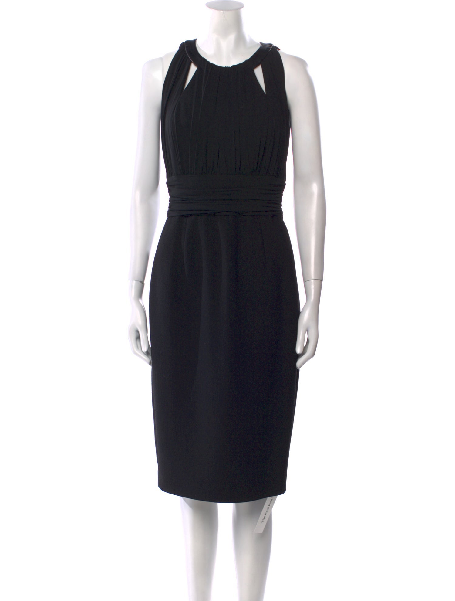 Michael Kors Collection Virgin Wool Midi Length Dress w/ Tags