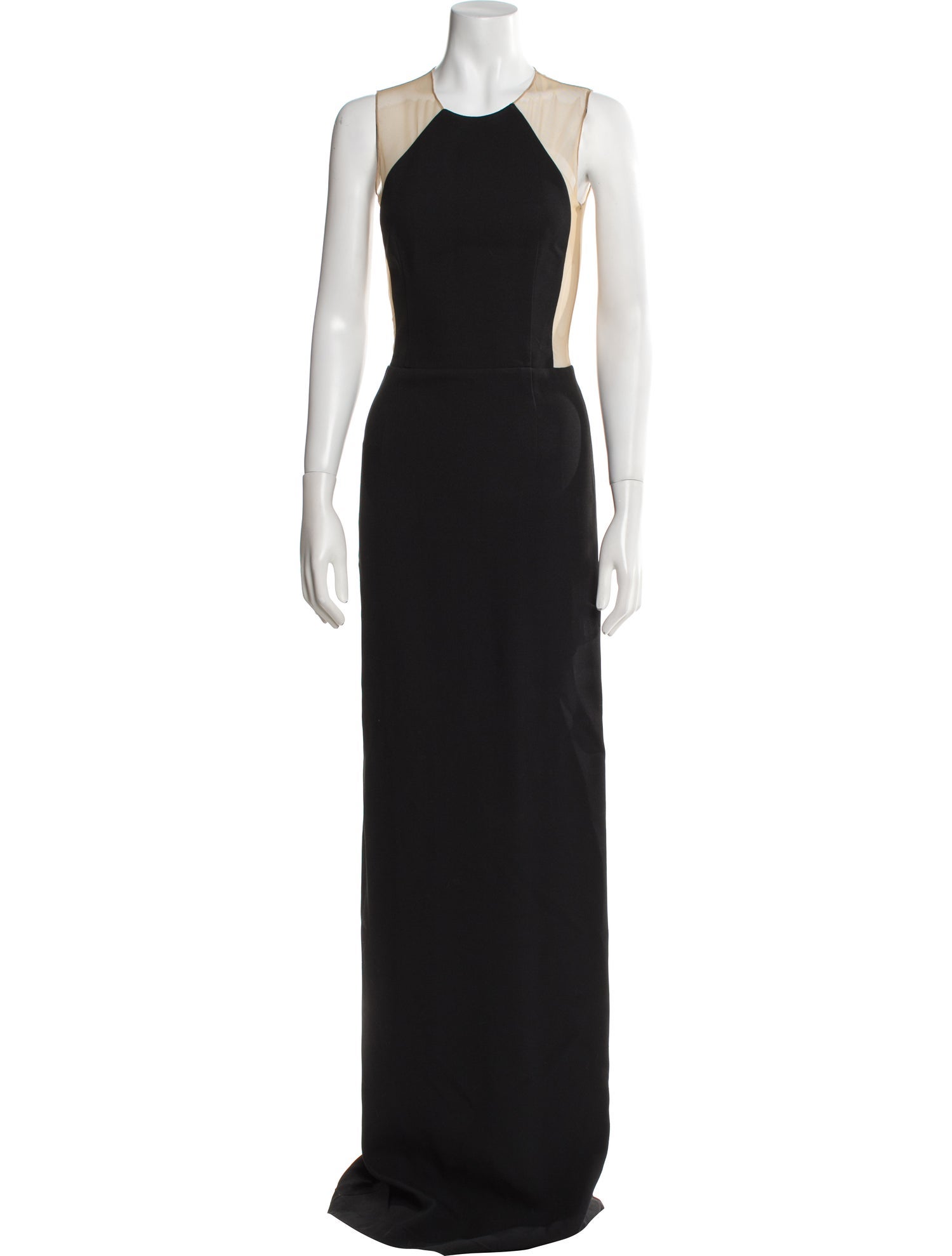 Michael Kors Collection Crew Neck Long Dress