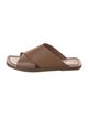 Michael Kors Collection Leather Slides