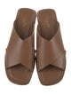 Michael Kors Collection Leather Slides