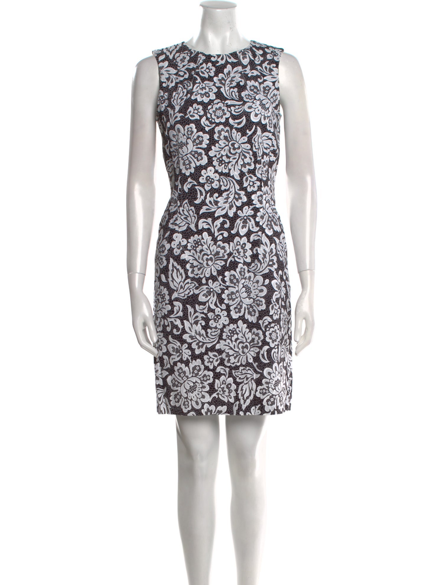 Michael Kors Collection Printed Mini Dress