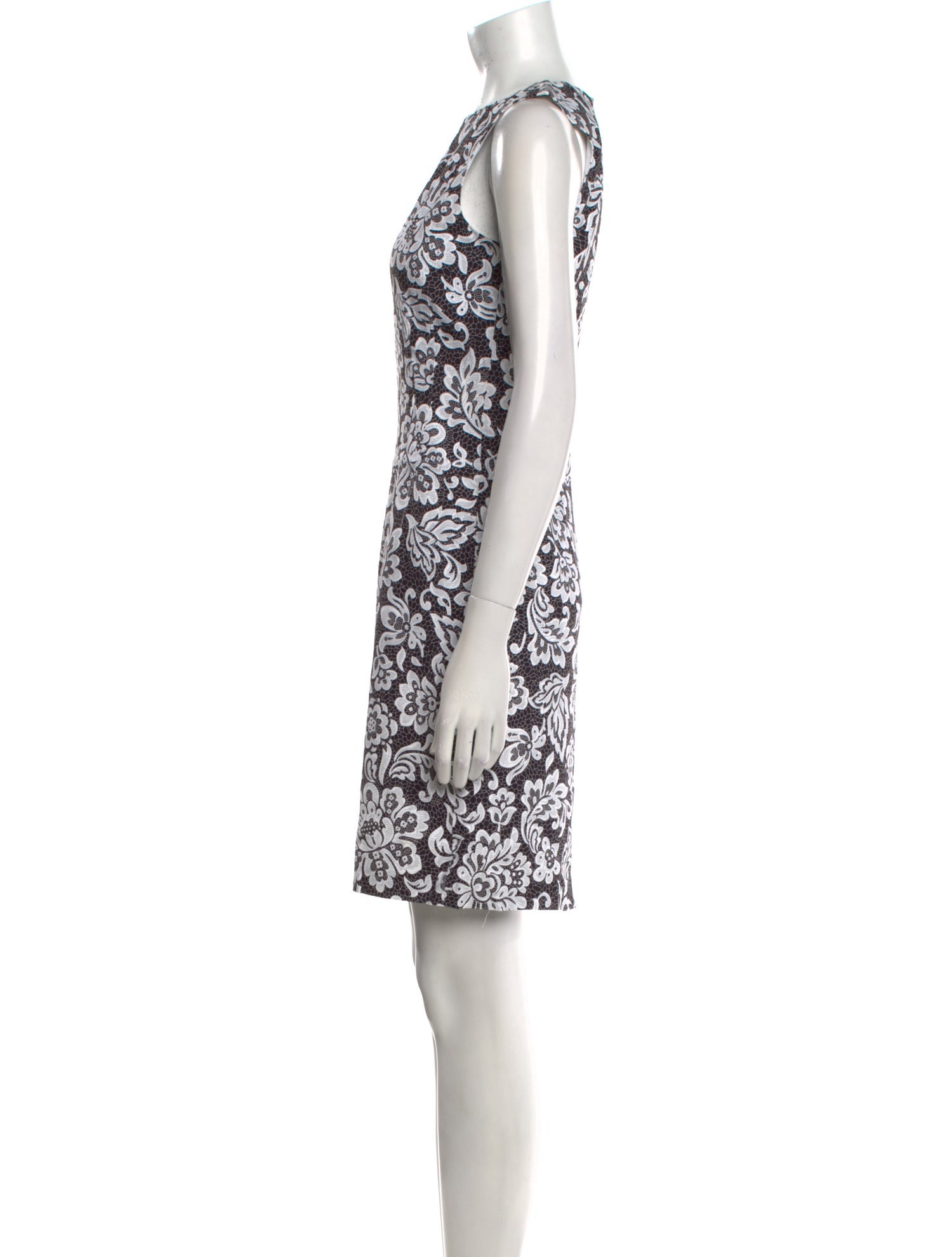Michael Kors Collection Printed Mini Dress