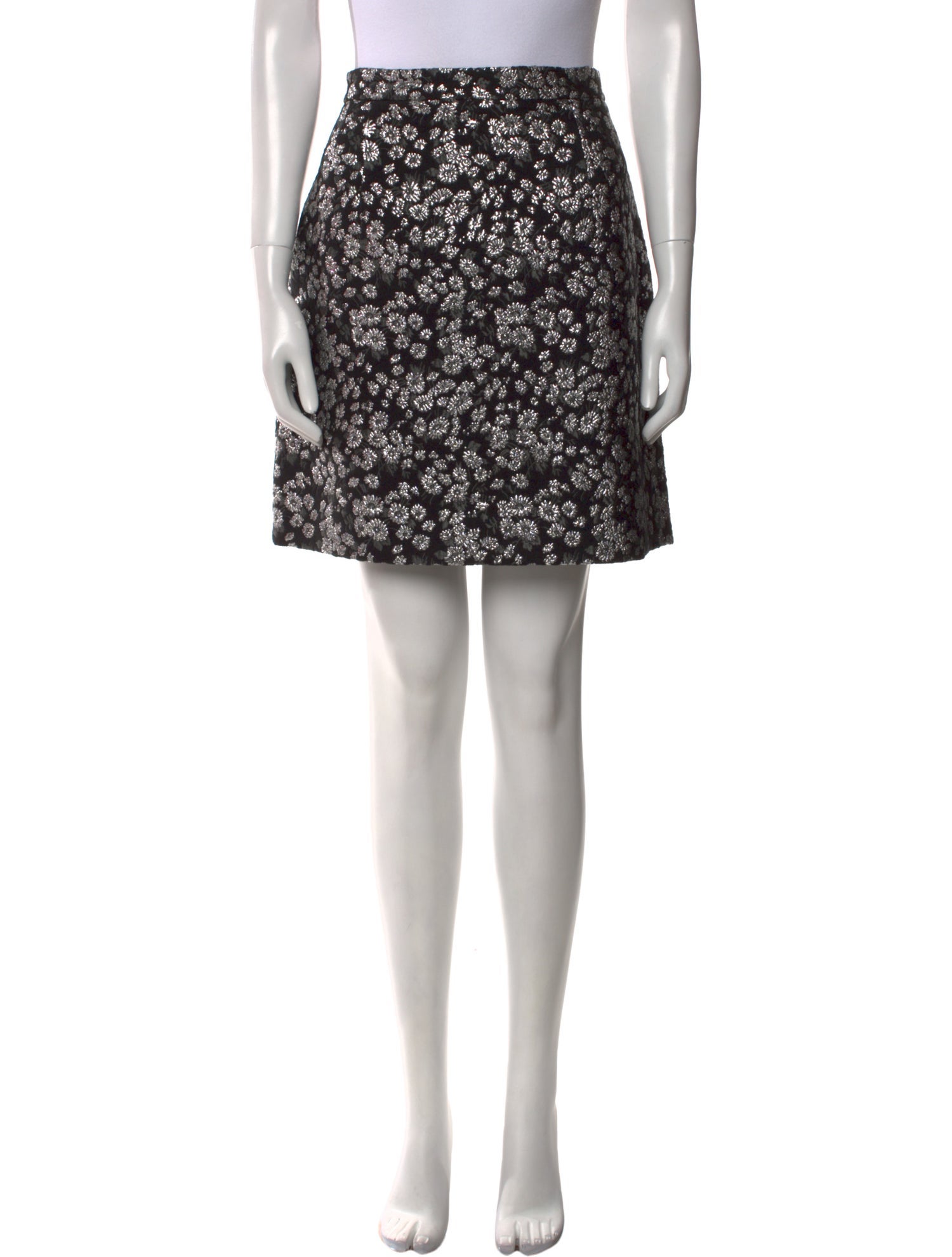 Michael Kors Collection Wool Mini Skirt