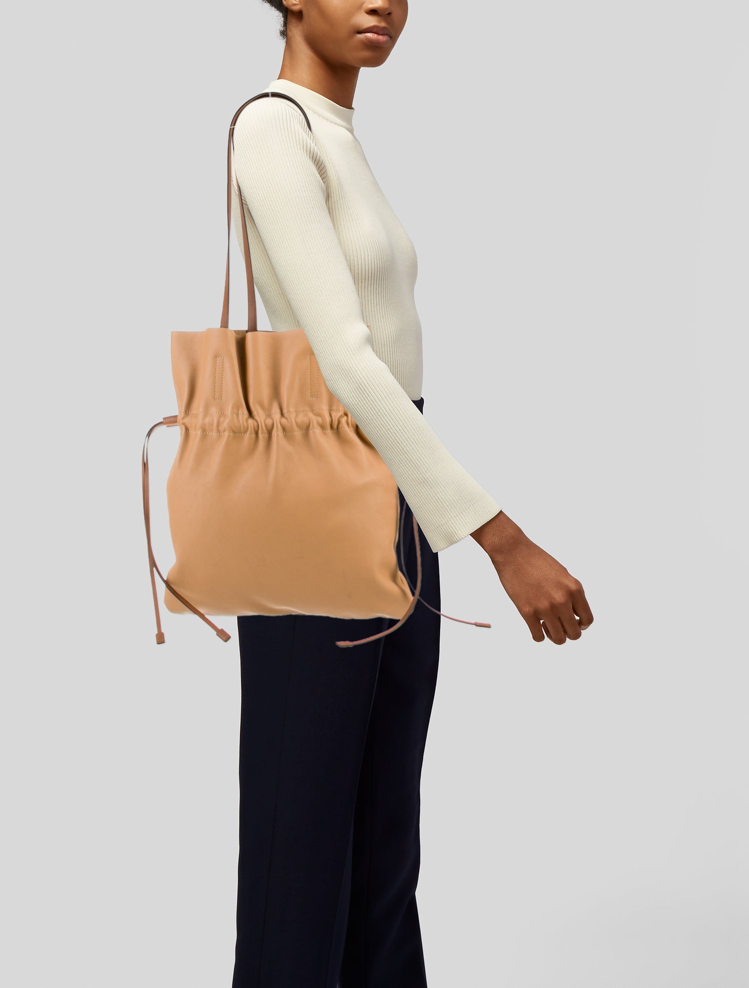 Michael Kors Collection Leather Shoulder Bag