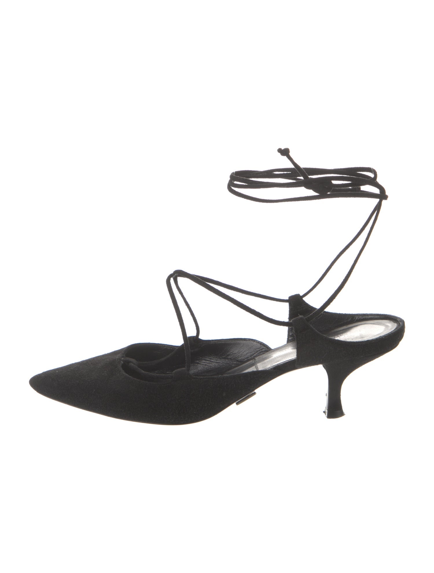 Michael Kors Collection Suede T-Strap Pumps